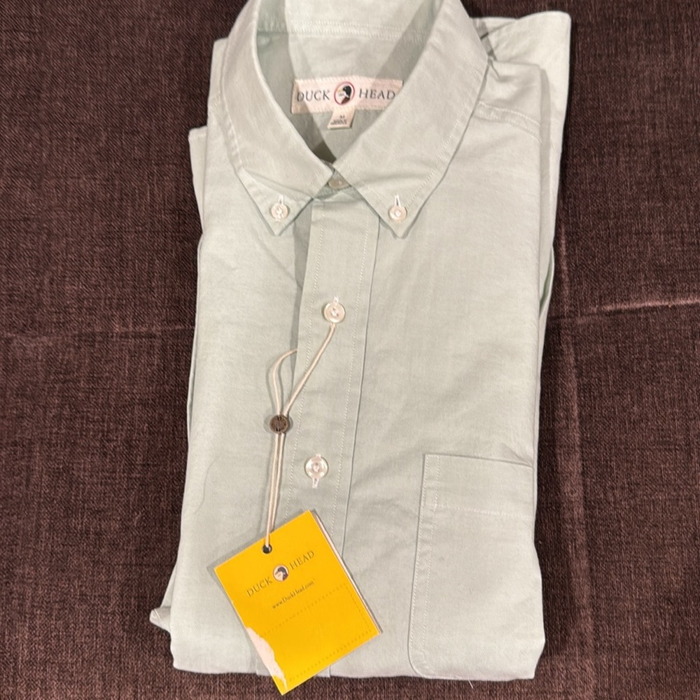 Duck Head Men’s Solid Oxford Shirt